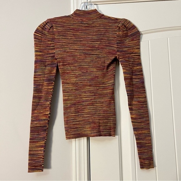 Ronny Kobo Octavia Space Dye Turtleneck Sweater - Picture 6 of 9